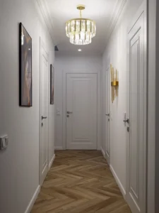 narrow hallway