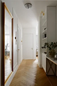 narrow hallway