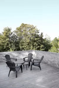 Danish architect and developer Tommy Rand built a house for himself and his family. 