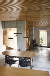 Danish architect and developer Tommy Rand built a house for himself and his family. 