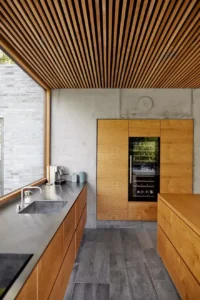 Danish architect and developer Tommy Rand built a house for himself and his family. 